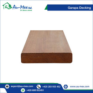 Cubierta de madera maciza Garapa de alta calidad, diseño moderno de 21x145mm con superficie lisa - Product Image 4