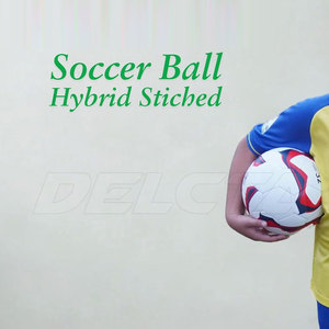 Ballon de football hybride le plus vendu, faible MOQ, dernier style, couleur unie, en vente - Product Image 5