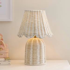 Handmade Natural Wicker Rattan Mushroom Table Lampshade Light <b>Bedroom</b> Living Room Decorative Night <b>Chandeliers</b> & Pendant Lights - Product Image 1