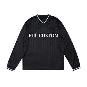 เสื้อฟุตบอลแขนยาวผ้าโพลีเอสเตอร์100% วินเทจอเมริกันเสื้อใส่เล่นฟุตบอลดีไซน์ใหม่ล่าสุด - Product Image 2