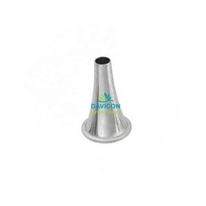 Spéculum auriculaire Bouc Heron rond chromé 6MM - Product Image 3