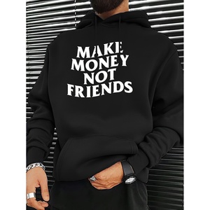 Jersey de ocio de Otoño/Invierno para hombre, prendas de punto y sudaderas estándar de un color fabricadas en China - Product Image 1