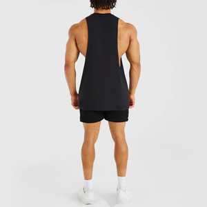Camisetas de gimnasio para hombre, camisetas sin mangas, ropa deportiva, logotipo personalizado de alta calidad, camiseta sin mangas de sublimación al por mayor, algodón suave - Product Image 6