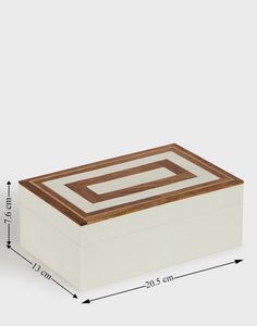 Caja de joyería de madera pequeña de lujo con accesorio de incrustaciones de hueso de fregona hecho a mano para manualidades y embalaje de regalo económico por HF CRAFTS - Product Image 5