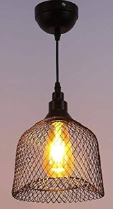 Lampe suspendue en fer forgé fabriquée à la main en Inde pour les intérieurs de boutiques et d'hôtels disponible à un prix abordable - Product Image 5