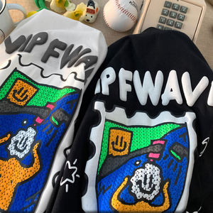 Vente en gros Fabricant T-shirt épais 100% coton imprimé graphique personnalisé surdimensionné coupe ample T-shirt à impression bouffante 3D pour hommes - Product Image 3