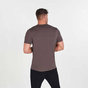 Camisetas Deportivas de Manga Corta para Hombre, Lisas, Personalizadas al por Mayor, de Alta Calidad, de Algodón/Poliéster, Transpirables y de Secado Rápido - Product Image 3