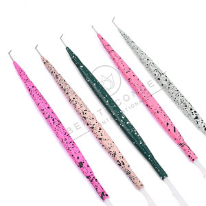 Eyelash Separator <b>Tool</b> Lash Lift <b>Tools</b> <b>Kit</b> Professional Lifting Lashes Separator Extension Comb Tinting Eyelashes Steel <b>Pink</b> - Product Image 6