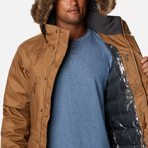 Vente en gros de manteaux parka respirants personnalisés grande taille pour hommes veste chauffante d'hiver pour hommes - Product Image 4