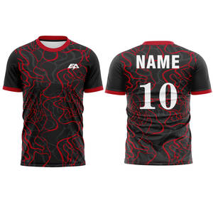 Camiseta de fútbol personalizable para hombre, diseño de sublimación, nombre, logotipo, verde, opciones de edad superior, ropa deportiva de Nueva Era, seguidores de fútbol - Product Image 2