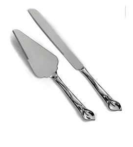 Utensilios para Pastel de Acero Inoxidable, Pala para Pastel de Pizza para Bodas, Espátula, Cortador, Cuchillo para Pastel y Juego de Servir - Product Image 3