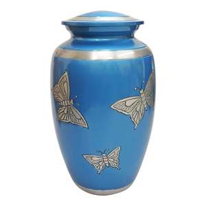Heart Design Band Metal Cremation Urn Handmade Metal Crafts Humans And <b>Pets</b> <b>Memorial</b> Ashes Keepsake Jar Cremation Urns For <b>Gift</b> - Product Image 4