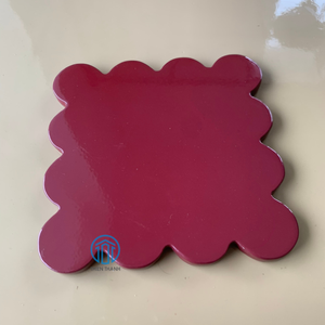 Dessous de verre en laque naturelle Dessous de verre de table de luxe Décor à la maison Dessous de verre écologique pour décor de table - Product Image 2