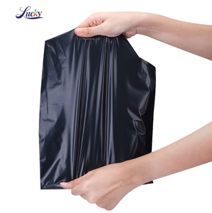 Bolsas de correo negras ecológicas personalizadas autoselladas, impermeables, recicladas, bolsas de mensajería, bolsa de envío propia de fábrica Tailandesa - Product Image 6