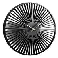 Bois Acier-Marron Horloge Murale 2023 Creative luxe Pendule Horloge Métal Décoratif Pas Cher Prix En Vrac Quantité En Gros Fabrication