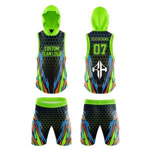 Nuevo Uniforme de Fútbol Americano 7v7 de Alta Calidad con Capucha, Spandex/Poliéster, para Todas las Temporadas, Color Personalizado, RIVIAN ATLANTIC - Product Image 5