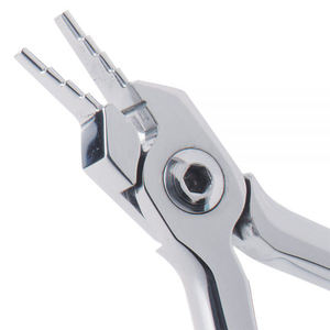 Cómo alicates de corona recto y curvo 14cm alicates de ortodoncia de acero inoxidable de alta calidad con instrumentos dentales de Punta dentada - Product Image 5