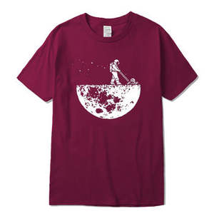 Camisetas de algodón 100% para hombre, cómodas, de manga corta, estilo callejero, anticontracción, de secado rápido, ajuste Regular, cualquier diseño, Color sólido - Product Image 2