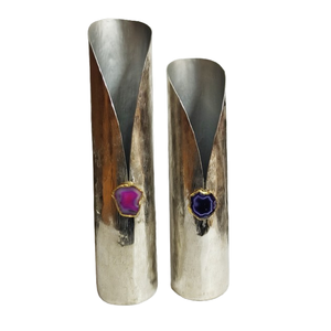 Nouvel arrivage de vase décoratif en métal pour table de mariage pot à plantes d'intérieur pour fleurs décoration de salon vase de couleur argentée - Product Image 1