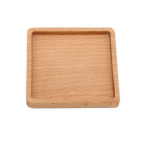 Venta al por mayor de posavasos de madera natural de diseño moderno, té y café posavasos de mesa para servir, almohadillas para uso doméstico, posavasos de nogal - Product Image 1