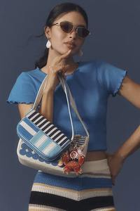 Sacs à main pour femmes, sacs à bandoulière en coton classique, sacs à main à chaîne, sacs à main de soirée/fête/mariage, couleurs mélangées - Product Image 6