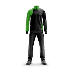 Fabricant de vêtements de sport ajustés personnalisés Ensemble 2 pièces Vêtements de sport pour hommes Football Running Jogging Suits Blank Unisex Tracksuit - Product Image 3