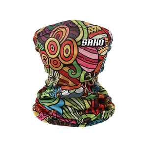 Elastic breathable GAA <b>snood</b> with <b>fleece</b> interior sublimated club colors OEM MOQ Pakistan manufacturer vendor - Product Image 2