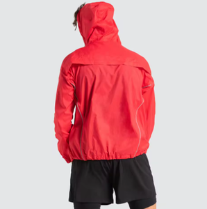 Chaqueta cortavientos impermeable con logotipo personalizado para hombre y mujer Chaqueta de exterior de talla grande para hombre con protección contra el viento y el agua - Product Image 6