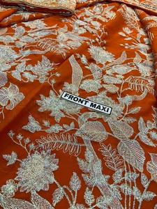 Camisa de gasa con bordado pesado, novedad, India, paquistaní, gran oferta, 2022 - Product Image 6