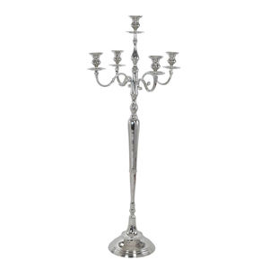 เชิงเทียนตกแต่ง,เชิงเทียนทางศาสนา9 Menorah ทำจากอะลูมิเนียมโลหะโบราณทำจากทองเหลือง - Product Image 6