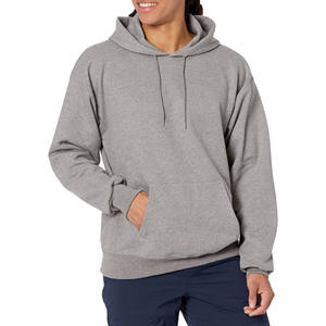 100% algodón 300G sudaderas con capucha de peso pesado en blanco sudadera Unisex Streetwear sudaderas con capucha básicas de algodón mezclado diseño personalizado hombres sudaderas con capucha - Product Image 4