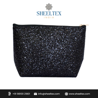 Pochette de maquillage de voyage de luxe pour femmes Nouveau design avec fermeture à glissière disponible en plusieurs couleurs