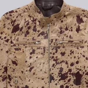 Nuevo diseño de pelo en chaqueta de cuero de alta calidad personalizado precio al por mayor de pelo en chaqueta de cuero - Product Image 6