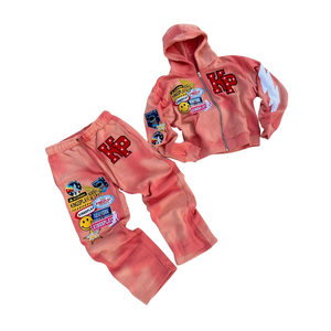 เสื้อวอร์มผ้าคอตตอนพิมพ์ลายโอเวอร์ไซส์น้ำหนักเบา - Product Image 2