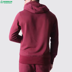 Streetwear Eco-Friendly 100% Cotton Heavyweight 400 GSM <b>Pullover</b> French Terry Unisex Tracksuit <b>Men</b> Joggers Sweatpants Hoodie Set - Product Image 3