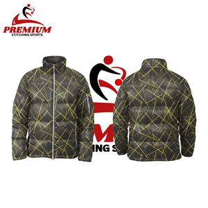 Chaqueta acolchada OEM para mujer con nuevo diseño Chaqueta con cuello de invierno con cremallera completa y burbujas - Product Image 6