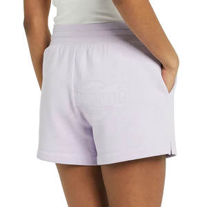 Estilos 2024 logotipo personalizado algodón mujeres pantalones cortos con bolsillos Color sólido suave suelto verano mujeres pantalones cortos - Product Image 3