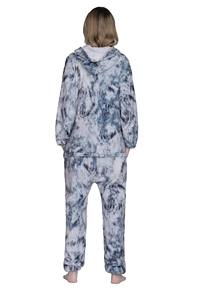 Respirant grande taille femmes Onesie pyjamas chaud polaire 100% coton personnalisable de haute qualité - Product Image 1