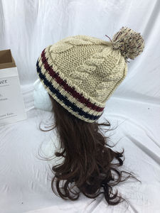 Último diseño al por mayor precio Beanie Cap superventas jacquard personalizado transpirable gorros gorras para la venta - Product Image 6