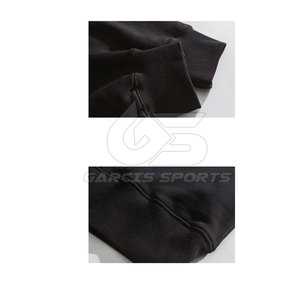 Sudadera con capucha con estampado de algodón mezclado para hombre a la moda con ilustraciones elevadas en 3D y capucha con cordón ajustable - Product Image 5