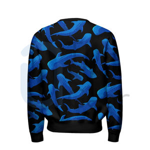 Sudadera con capucha y sudadera con diseño de peces para exteriores con estampado personalizado para hombres, ropa de invierno al por mayor, Tops activos para hombres y mujeres - Product Image 4