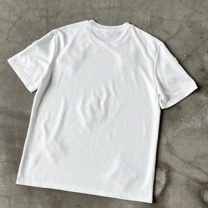 เสื้อยืดสำหรับผู้ชายผ้าคอตตอนเนื้อนุ่มระบายอากาศได้ดีป้องกันแบคทีเรียแฟชั่นแขนสั้น OEM ODM ออกแบบได้ตามต้องการจากเวียดนาม - Product Image 2