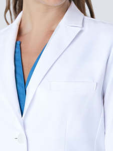 Manteau de laboratoire professionnel à manches longues pour femmes et hommes Manteau d'allaitement pour hôpital médical professionnel - Product Image 4