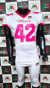 Fútbol americano Jersey fan Jersey padre sublimación tackle sarga bordado más tamaño personalizado fábrica en Pakistán productos - Product Image 2