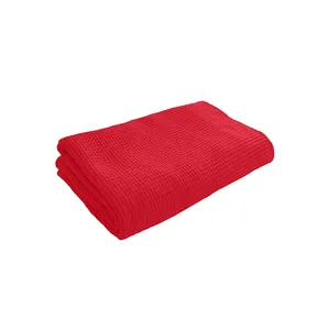 Custom Waffle Cotton Bed <b>Blanket</b> for Merchandising - Product Image 6