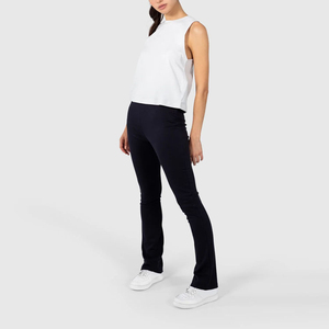 Hot Selling Ladies Workout <b>Leggings</b> Wide-legged Yoga Pants Gym Breathable High Waist Flared <b>Leggings</b> <b>for</b> Wome - Product Image 5