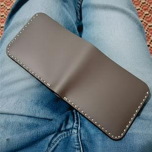 Portefeuille en cuir véritable de qualité supérieure pour homme, marron, à double rabat, avec protection RFID, portefeuille pour homme - Product Image 6