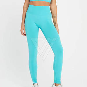 Leggings para Mujer, Último Modelo en Oferta, Cintura Elástica de Alta Calidad, Sólidos, Transpirables, Ecológicos, de Spandex/Poliéster, Ropa de Yoga Cómoda - Product Image 3