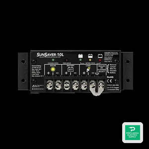 Controlador de Carga Solar PWM Morningstar Sunsaver SS-10L-24V 10A 24VDC - Product Image 1