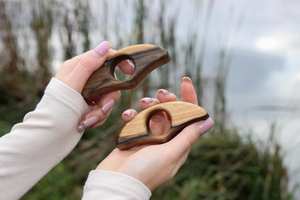 Handmade <b>Wooden</b> Thumb Page Holder for <b>Books</b> Smooth Finish Reading Tool for Long Reading Sessions - Product Image 5